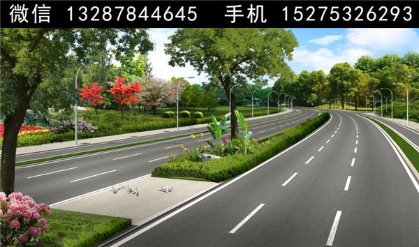 2道路绿化景观设计案例效果图#道路绿化景观设计案例效果图 