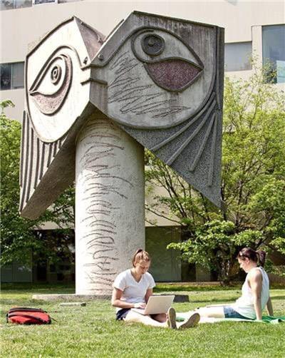 校园景观小品