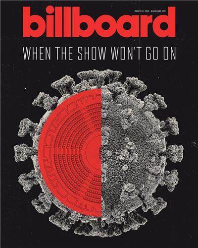 美国《Billboard》的封面