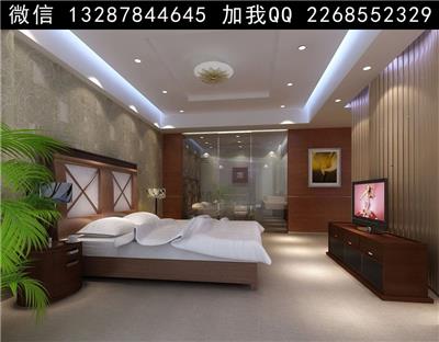 宾馆客房.酒店客房设计案例效果图