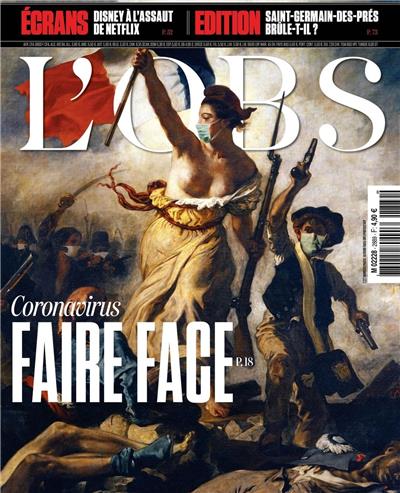 法国媒体《LOBS》杂志封面