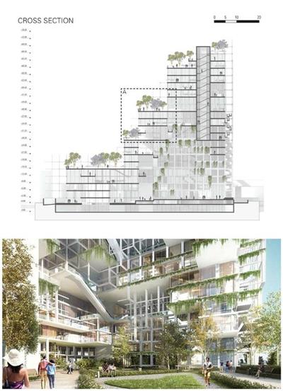 退台建筑外立面