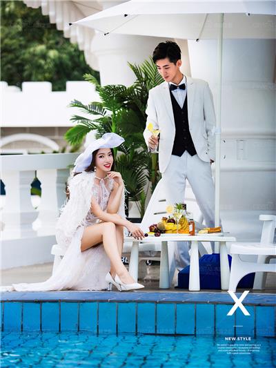 欧美风格婚纱摄影