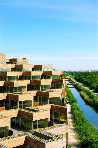 退台建筑外立面