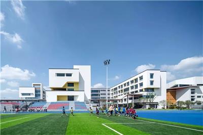 上海市青浦区协和双语学校建筑设计|上海实现建筑设计事务所
