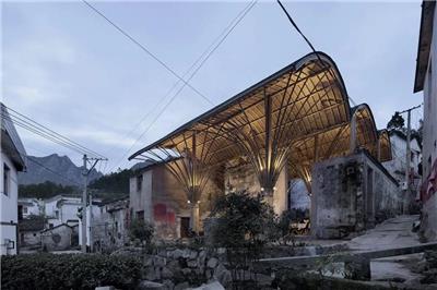 竹篷乡堂 – 尚村，安徽 SUP素朴建筑工作室/ 清华大学建筑学院