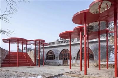 大槐树下的场院，山西 / 三文建筑