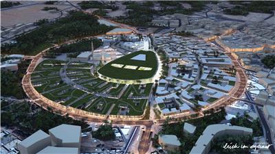 Erick van Egeraat设计了沙特阿拉伯的步行市中心