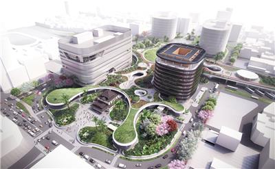 Mecanoo 事务所公布了台湾高雄绿色车站总体设计规划