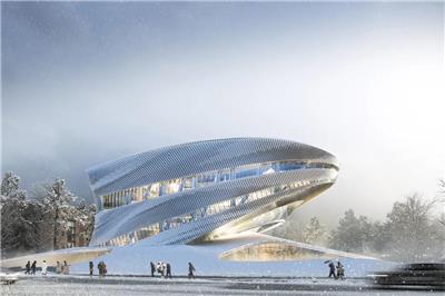 10 Design 揭晓韩国松岛国际图书馆竞赛方案，设计充满未来感的图书馆