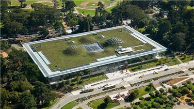 美国加州科学院景观设计