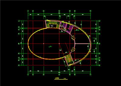 小区会所、现代会所CAD设计建筑图