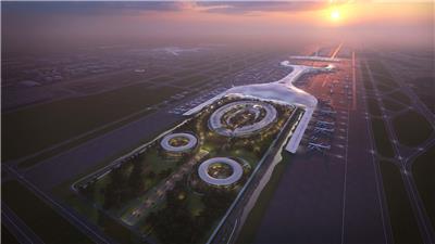 广州白云国际机场三期扩建竞赛方案