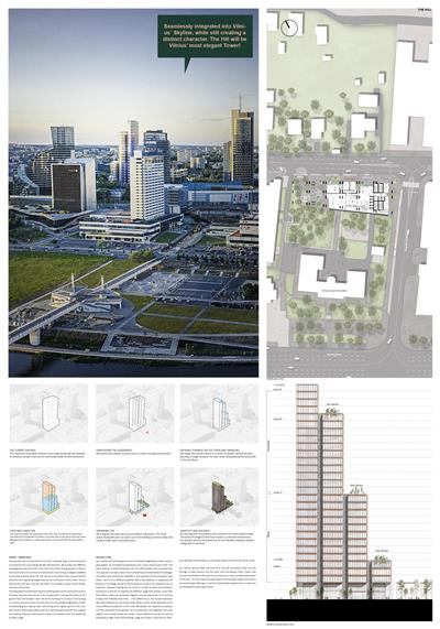 维尔纽斯 LVIVO 大街38号综合体大楼 THE HILL / Arrow architects