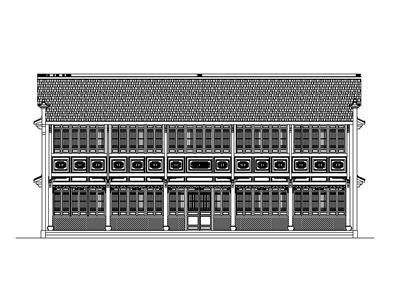 杭州某城北体育公园厂房改造建筑方案图