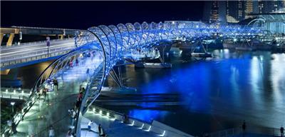 大型桥梁设计案例之The Helix Bridge