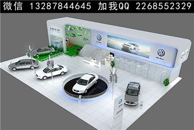 车展展厅展台设计案例效果图