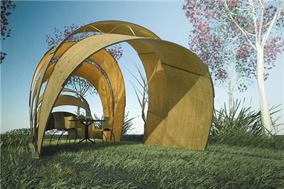 ron arad“犰狳茶亭”亮相迈阿密/巴塞尔设计展
