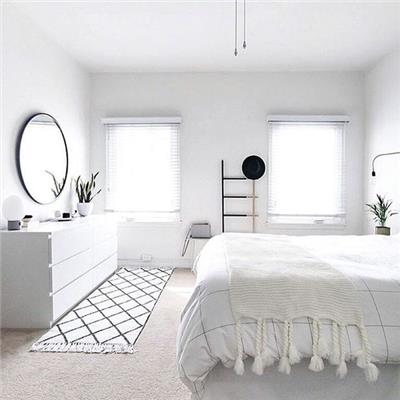 53个美丽的白色卧室装修方案
