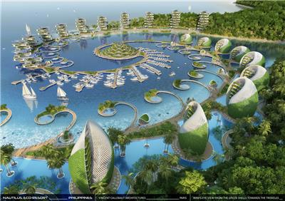 菲律宾鹦鹉螺生态度假村设计方案
