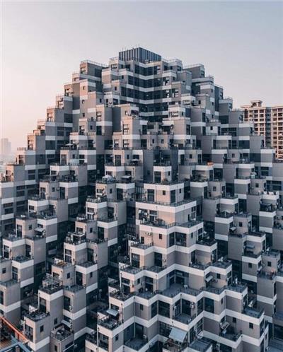 退台建筑外立面