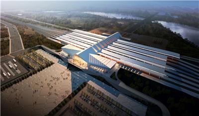 新建铁路哈尔滨至齐齐哈尔客运专线 齐齐哈尔南站