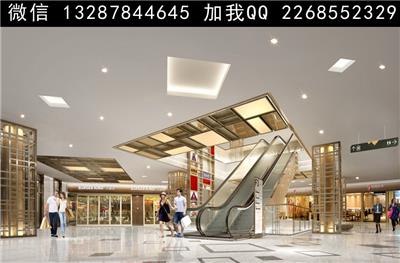 商场设计案例效果图
