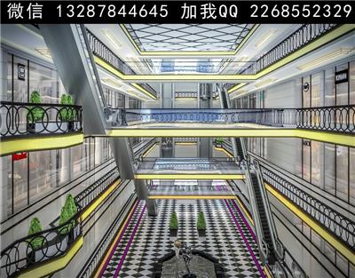 商场设计案例效果图