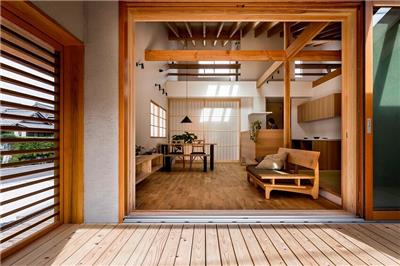 住在一个屋檐下！滋贺县102㎡日式木构造亲子宅 | Hearth Architects#(别墅)#(餐厅)#(二居室)#(客厅)#(客厅装修效果图大全2012图片)#(空间设计)#(日式风格室内)#(三居室)#(四居室及以上)#(一百二十平方的房子设计图片)#(装修装饰)#(30多平方公寓装修图片)#(厨房)#(儿童房)#(复式)#(家装设计)#(客厅吊顶图片真实照片)#(客厅装修样板房图片大全)#(日式)#(日式Loft)#(日式别墅室内设计)#(日式别墅室内装修)#(日式别墅装修)#(日式风格)#(书房)#(卫生间)#(卧室)#(现代简约装修图片大全)#(阳台)#(阳台景观)#(阳台栏杆)#(一居室)#(装修效果)