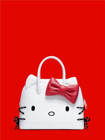 可爱的猫咪包来了！BALENCIAGA HELLO KITTY包你想来一只吗？