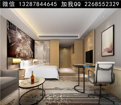 宾馆客房.酒店客房设计案例效果图