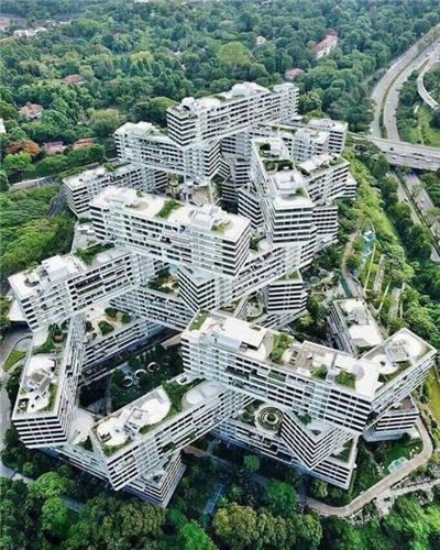 退台建筑外立面