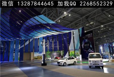 车展展厅展台设计案例效果图