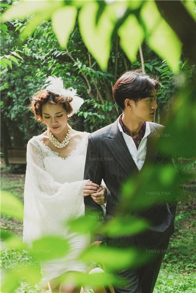 欧美风格婚纱摄影