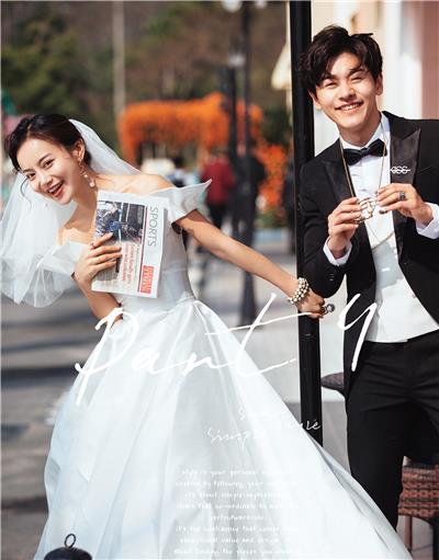 欧美风格婚纱摄影