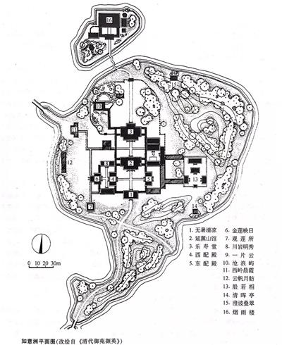 如意洲平面图