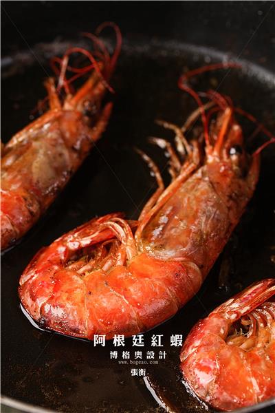 食材拍摄阿根廷红虾