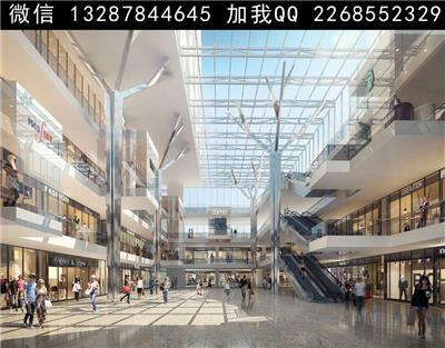商场设计案例效果图