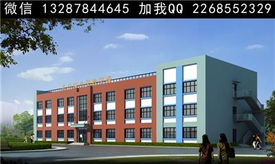 学校设计案例效果图