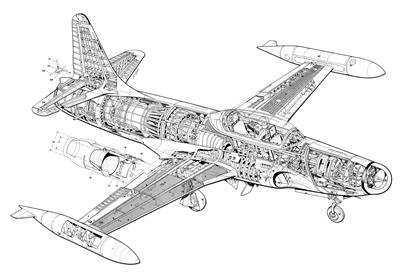 F-94战斗机（绰号：“星火”）